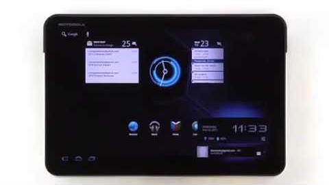 MOTOROLA XOOM How To Video Using Your Tablet