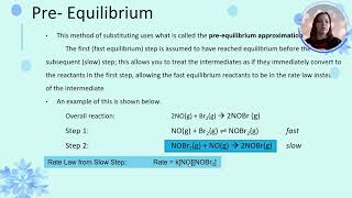 AP Chemistry Topic 5 9   Pre Equilibrium Approximation