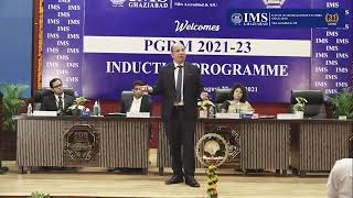 Celebrity IMS Ghaziabad, Induction programme- 2021, PGDM Batch : 2021-23 Wealth