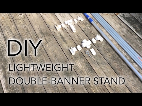 How to Make A Street Preaching Banner Stand