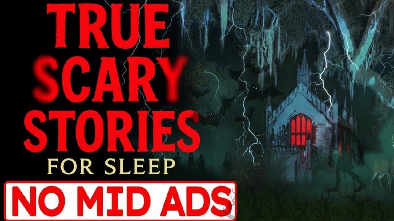 NO ADS 🛑 2 HOURS of TRUE Scary Stories for Sleep | Rain Sounds | Black Screen |  Ep. 10