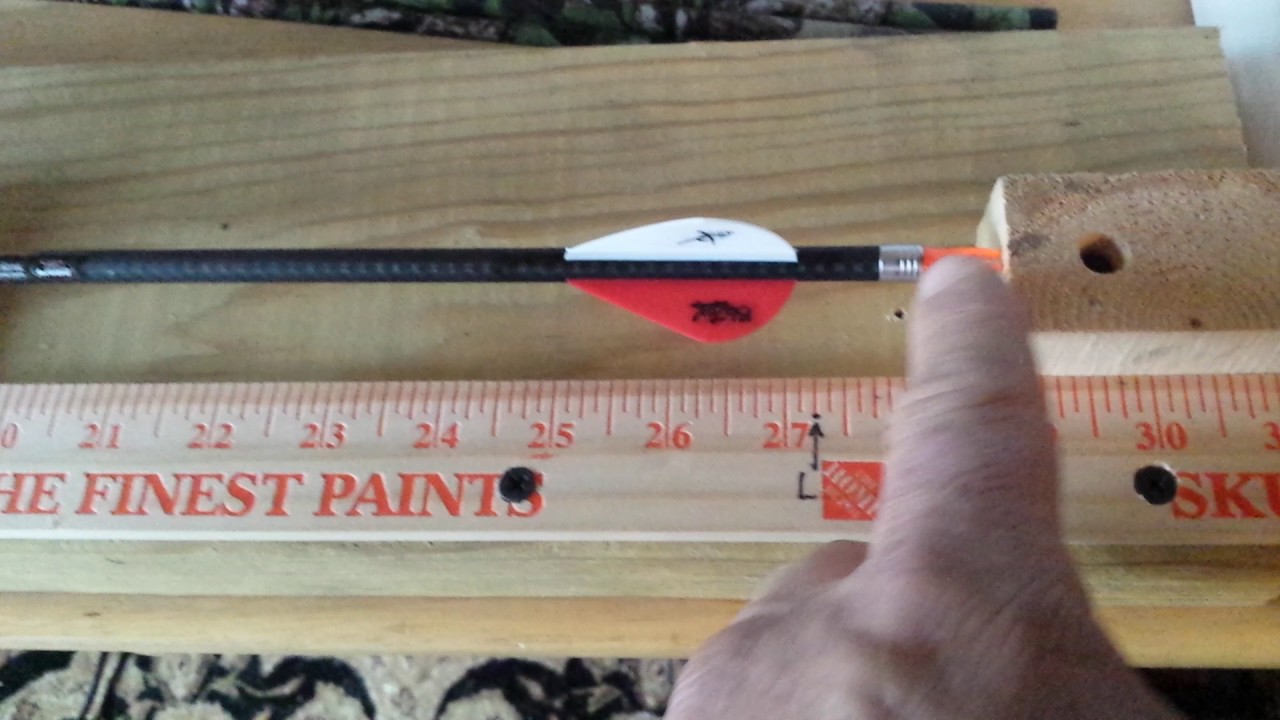 Homemade DIY cheap arrow cutting saw! 