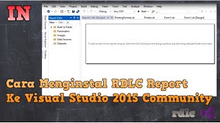 Cara Menginstal RDLC Report ke Visual Studio 2015 Community