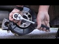 2007-2013 Toyota Corolla How to replace rear wheel bearing Αντικατάσταση πίσω ρουλεμάν τροχού