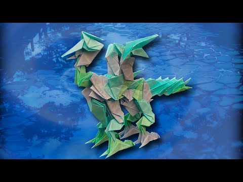 【折り紙ドラゴン】メドテイン/【origamidragon】Medtain