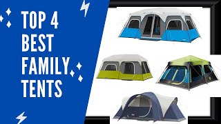 Top 4 Best Family Tents Reviews || Best Family Camping Tents