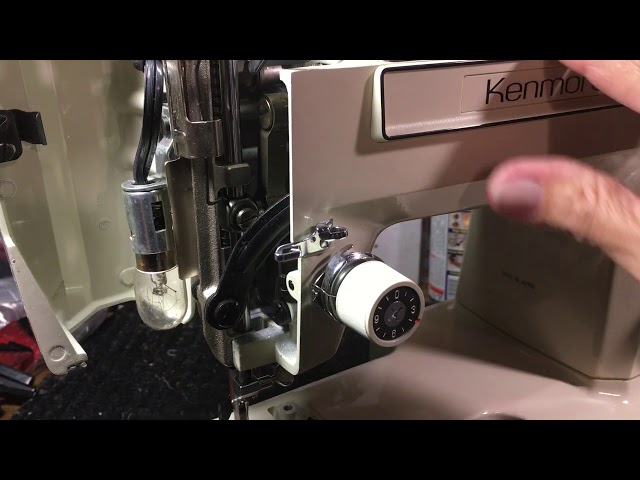 Kenmore sewing machine oiling points diagram 158.16030