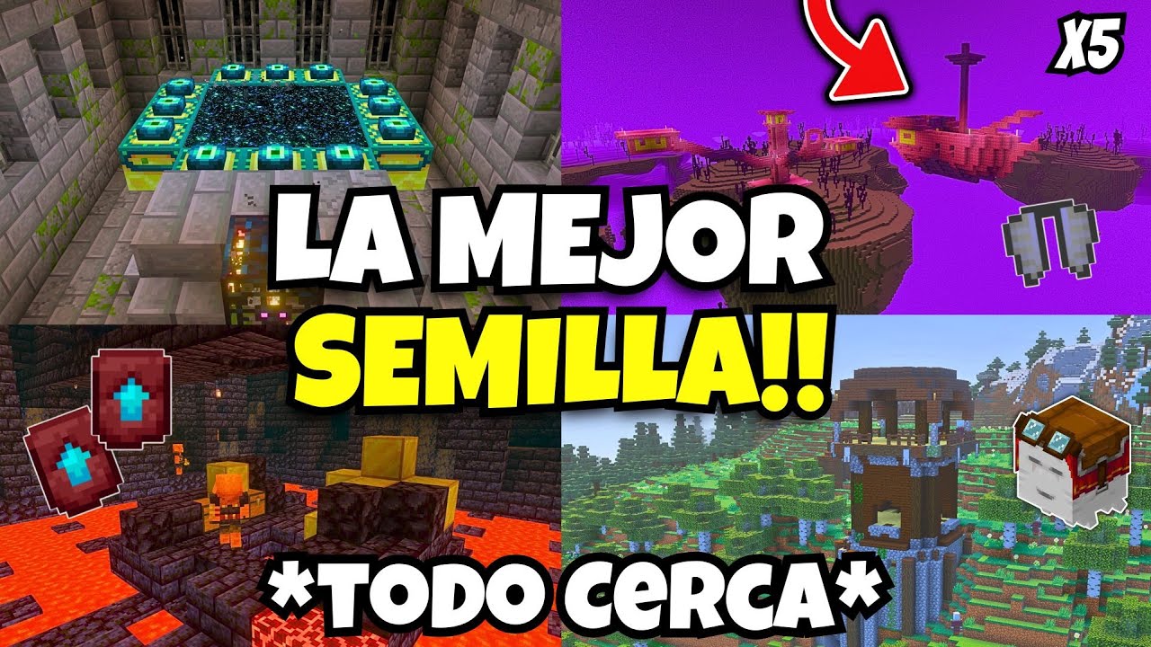 🔥La MEJOR SEMILLA para MINECRAFT 26.1 BEDROCK!