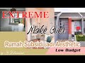 Extreme Makeover Rumah Subsidi Minimalis Tipe 30/60 | Budget Murah | LUAR BIASA Aesthetic | VIRAL