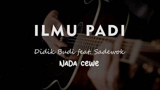 Download lagu ILMU PADI // Didik Budi feat Sadewok // KARAOKE GITAR AKUSTIK NADA CEWE ( FEMALE )