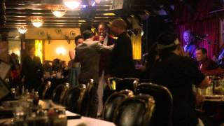 Stephen Sayer &amp; Heather Ballew dancing to Moss Wade and Band at Barone's.
