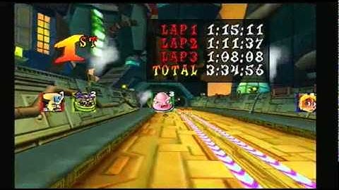 Crash Nitro Kart 101% Run Part 13: Velo, Purple Gem Cup and Red Gem Cup