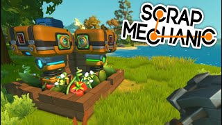 Как построить автоферму в Scrap Mechanic | Скрап Механик