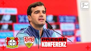 Press conference with Carles Martínez ahead of Bayer 04 🆚 Stuttgart | Bundesliga, MD 8 (re-live)