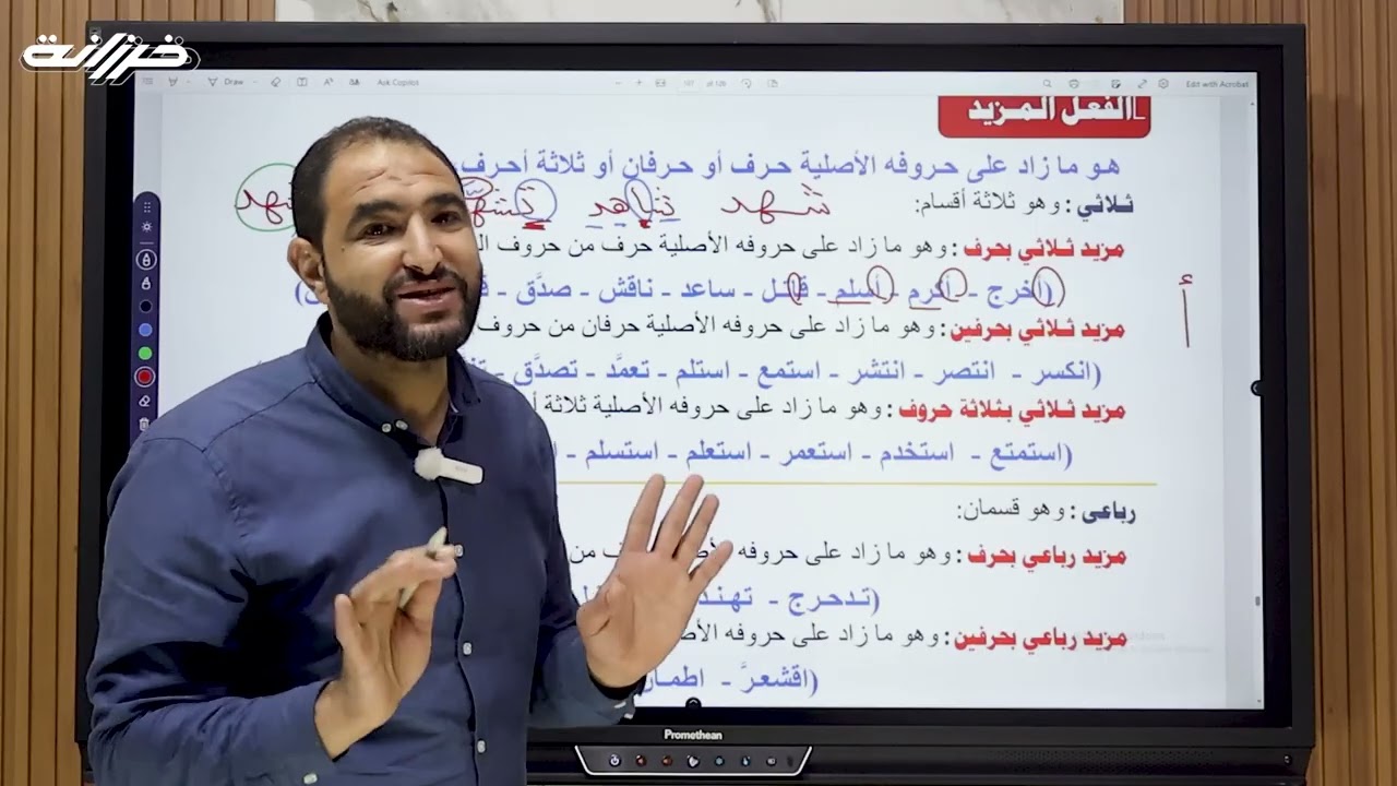 الفعل المجرد والمزيد  