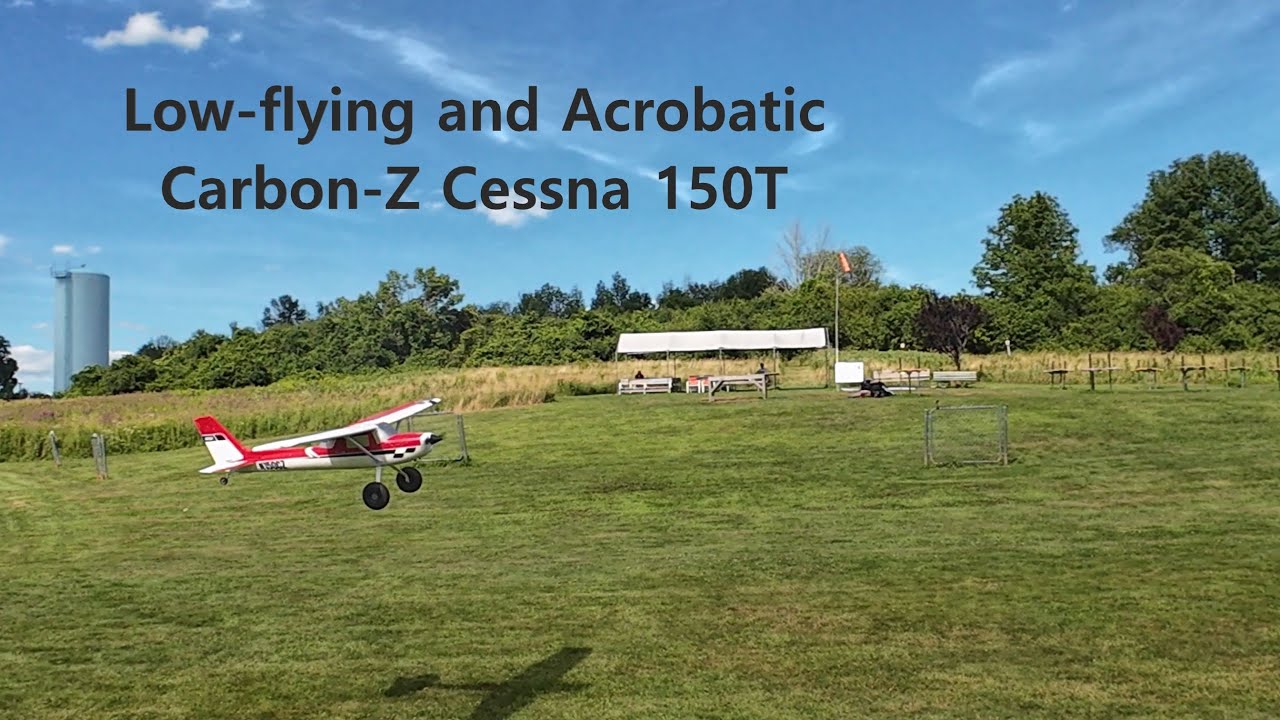 Low flying and Acrobatic flight with the Carbon-Z Cessna 150T