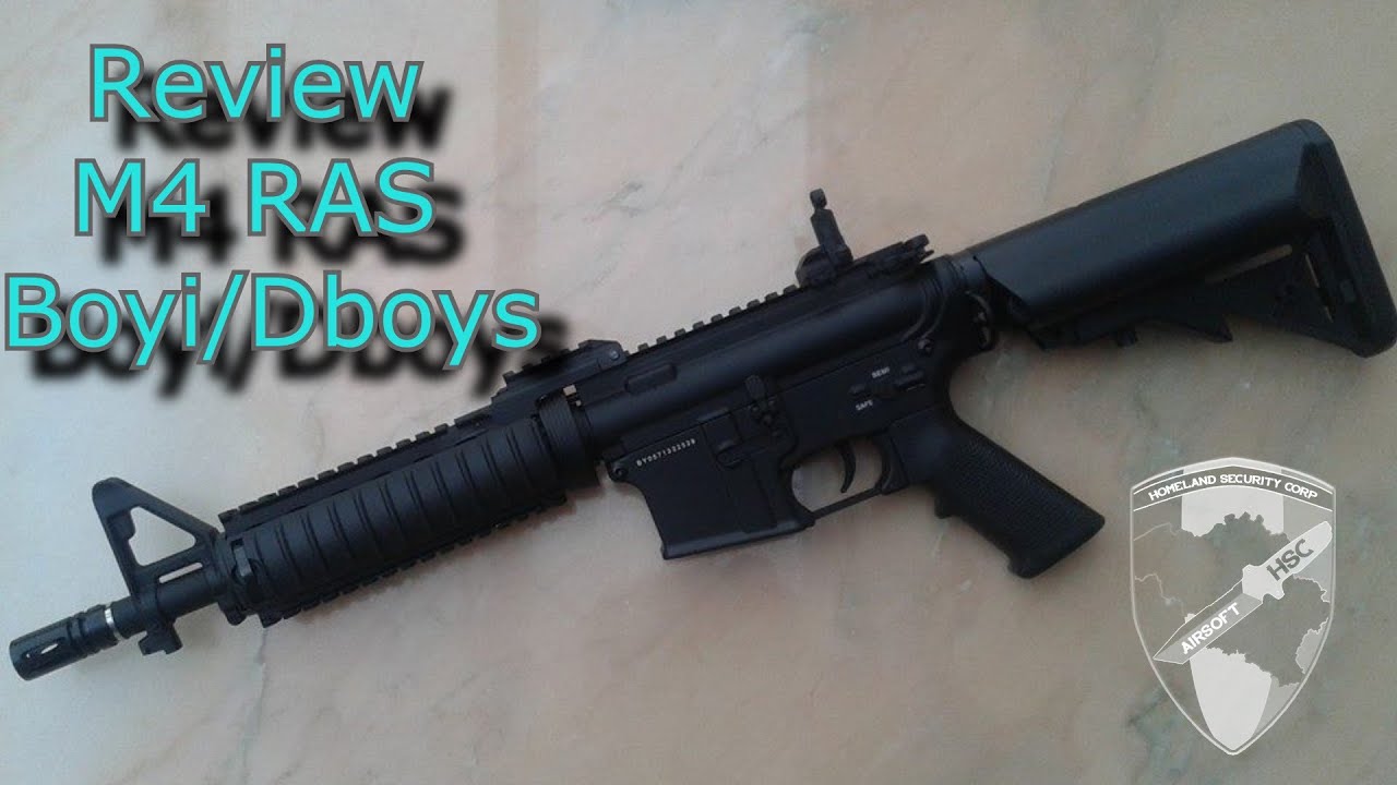 Review M4 Ras Boyi/Dboys - YouTube