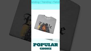 Parody Personalized African American Belle Sweatshirt: Tattooed Princess, Afrocentric Beauty, Cul...