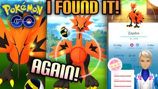 Pokémon GO Galarian Zapdos – Mini Account (Read Describe