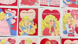 Unbox Vintage Barbie Valentines Day Cards With Me! ❤️ - YouTube