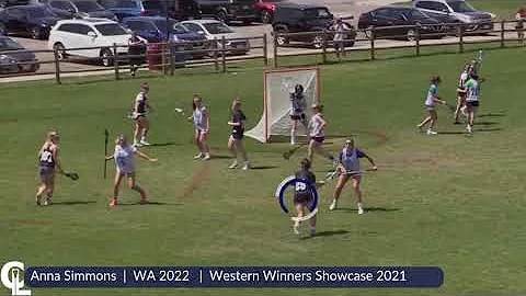 Anna Simmons Lacrosse Highlights, Class of 2022