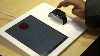 Apple Watch　デジタルクラウン デモ