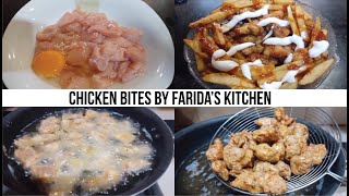 20 Minutes Chicken Bites Recipe Chicken Recipe Crispy Chicken Bites