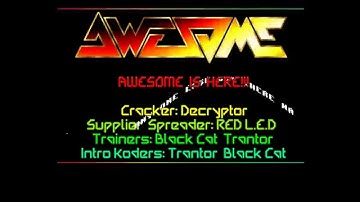 Amiga Intro : Awesome Is Here / Awesome (1991)
