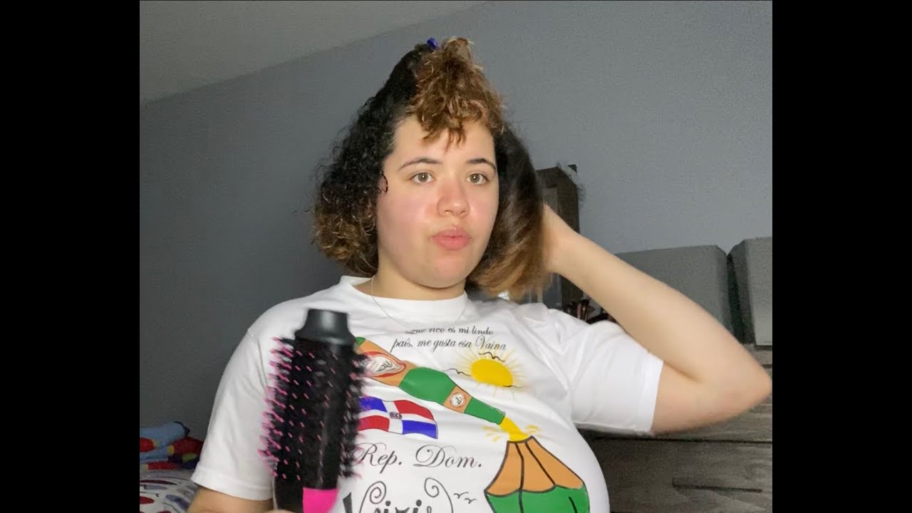 Revlon One Step Hair Dryer And Volumizer Hot Air Brush YouTube