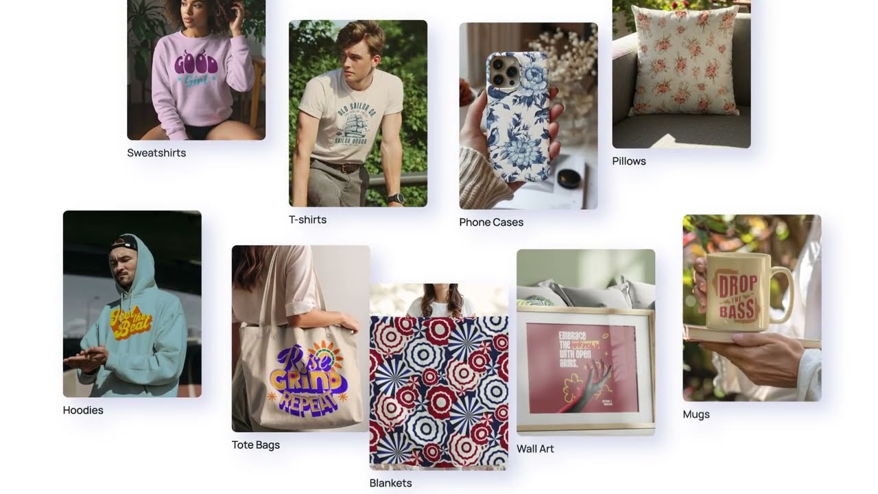 Branded Merchandise - Design, Showcase & Sell Online
