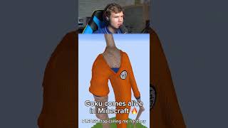 Гоку Выжил в Minecraft! (Лучшая Постройка) 😇 #shorts #шортс #minecraft #майнкрафт #постройка #lisfox
