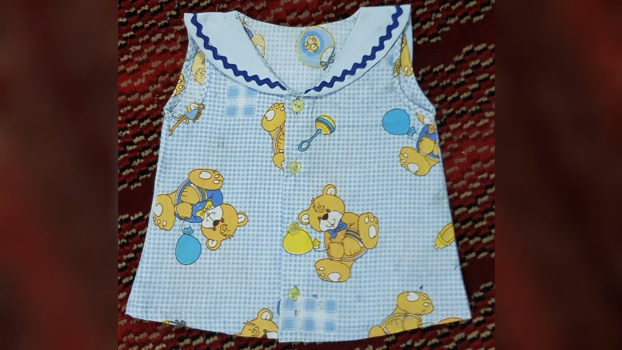 Sailor collar top cutting and stitching. YouTube