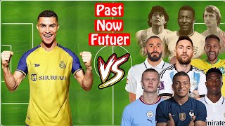 Ronaldo Vs Messi Maradona Pele Cruyff Benzema Neymar Haaland Mbappe Vinicius