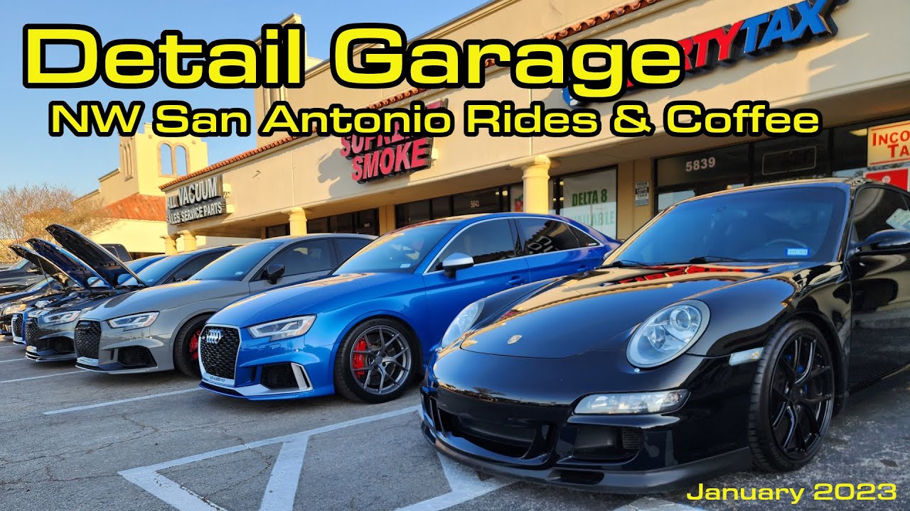 Detail Garage NW San Antonio Rides & Coffee - January 2023
