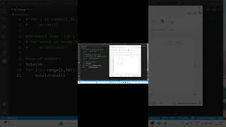 Python For Loop Example 🐍   Sum of First 100 Numbers #Shorts