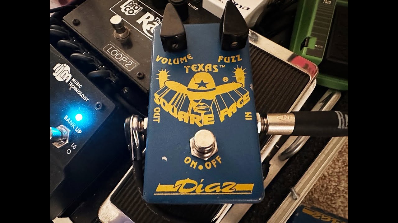 Diaz Texas Square Face + Fender '65 Super Reverb ( SRV Custom Shop