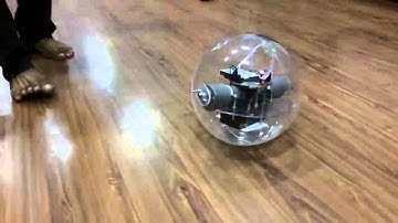 Spherical Robot Open Loop test run