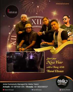 Band Ehsaas Live | Book Now for NYE