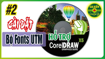 #2 Cài bộ font UTM hỗ trợ Tiếng Việt cho Corel X5