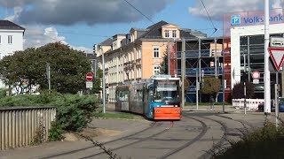 Svz Aeg Gt6M-Nf 903 Saturn Reclametram Bahnhofstraße Te Zwickau Tramlijn 5