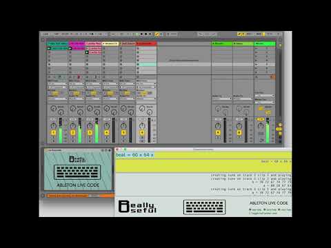 Ableton Live Code - Tutorial #3 - variables and patterns