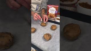 Speculoos Chocolate Chip Cookies shorts koeken bakken droetkerbakken