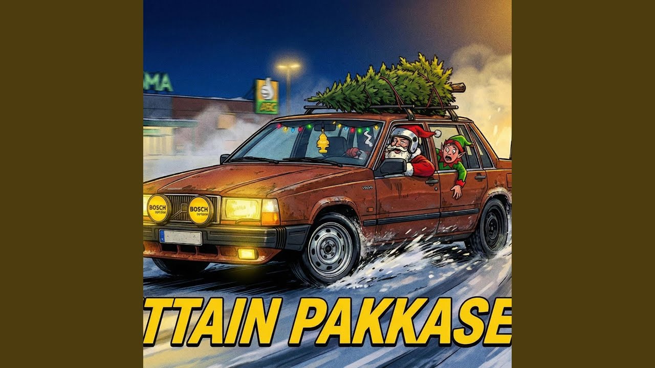 poikittain pakkasessa