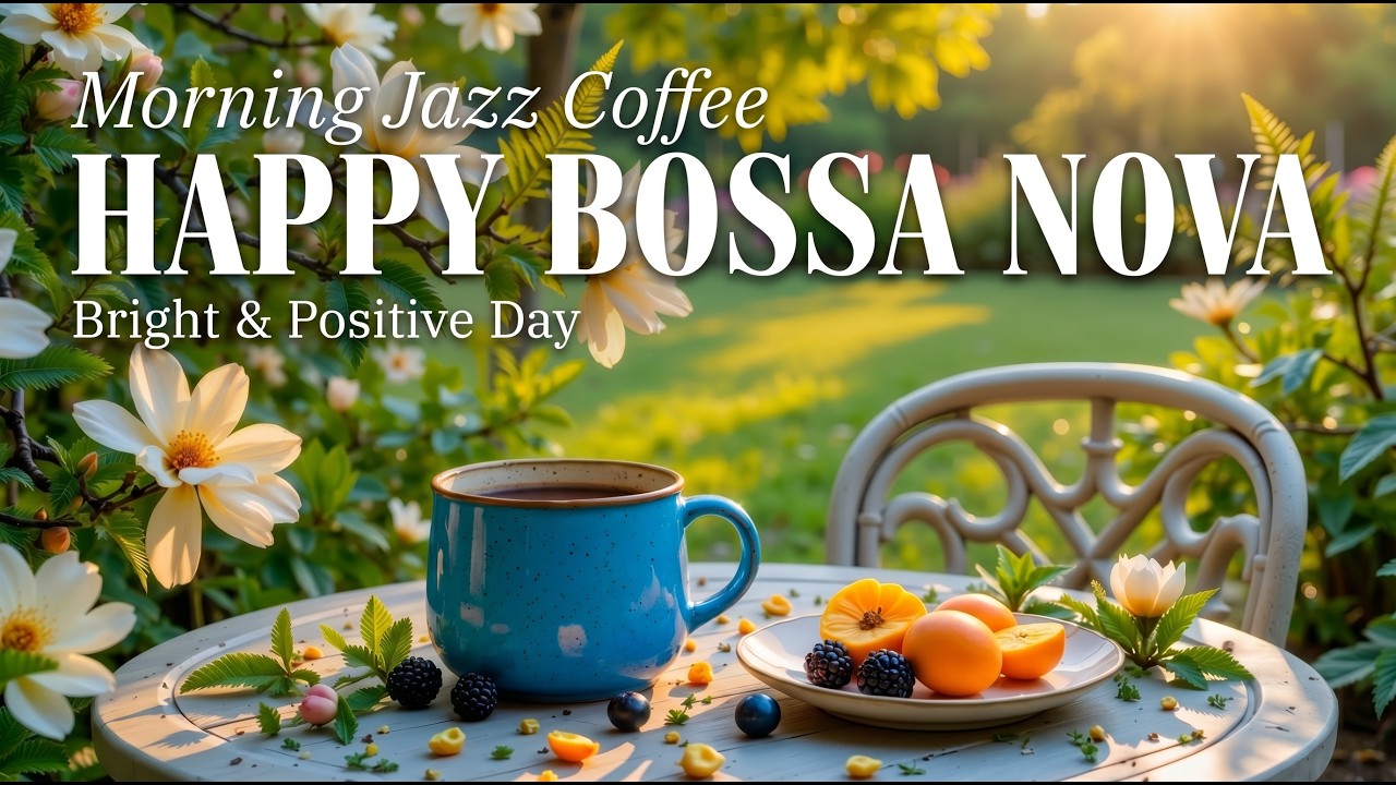 Elegant Morning Lounge ☕ Relaxing Coffee Jazz for Good Energy