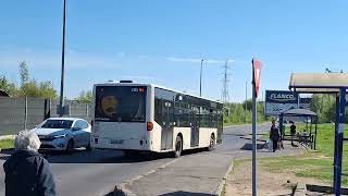 Autobuzul Mercedes Benz Citaro Euro 3 4495 Parasind Terminalul Complex Comercial Pantelimon 104