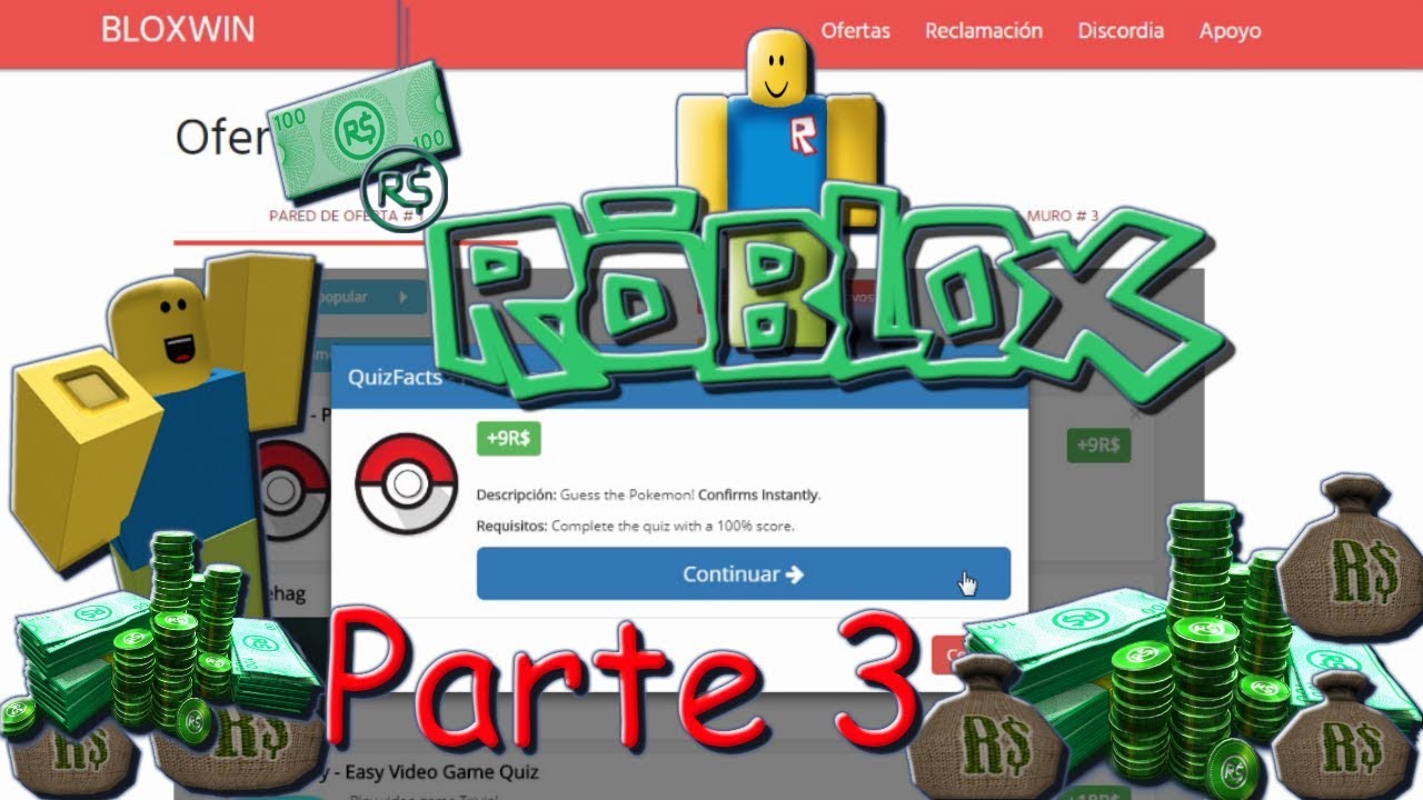 Como Obtener Robux Sin Hack Legalmente Parte 3 Roblox Youtube - como dar robux sin ser bc