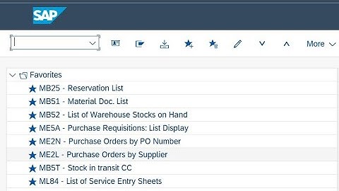 SAP Reporting T-Codes  | MB25, MB51, MB52, ME5A, MB5T, ME2N, ME2O, ML84 | Step-by-Step Tutorial