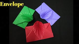 Make envelope using paper without glue - बिना glue से बनाये पेपर का लिफाफा