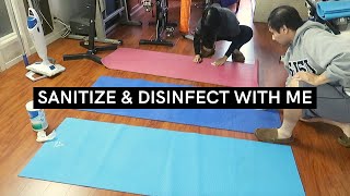 Sanitize, disinfect, and clean with me | spring 2020