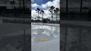 Outdoor skating by the ocean at Hotel del Coronado in San Diego CA #hoteldelcoronado #sandiego